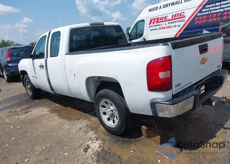 2011 Chevrolet Silverado 1500 Work Truck from USA, damaged, VIN 1GCRCPEAXBZ198688